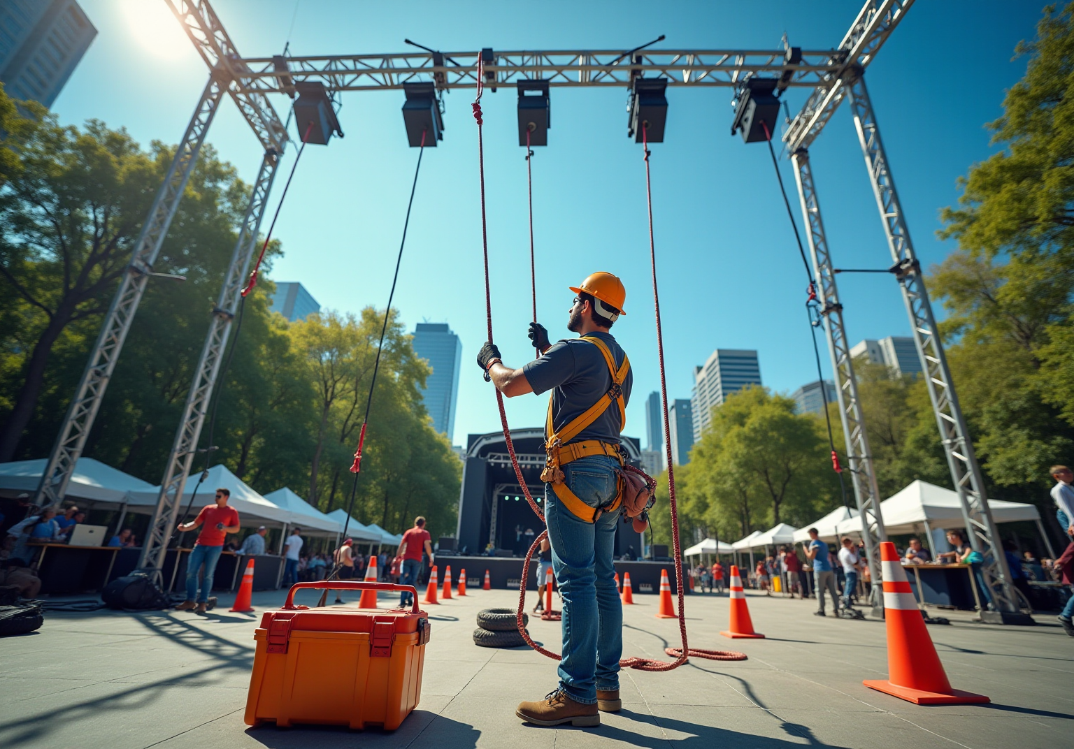4 Best Practices for Experienced Rigger Hire Booking in Events