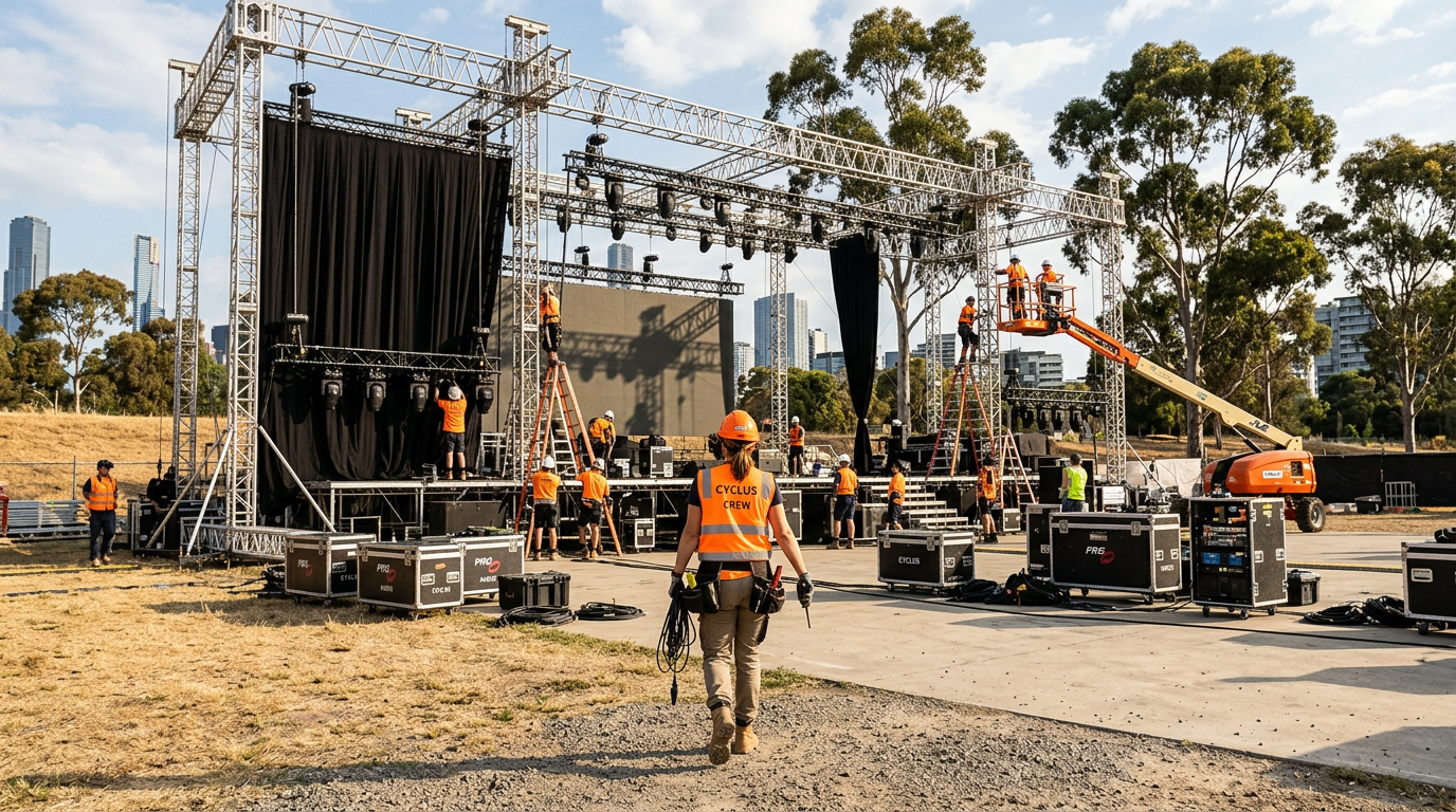 4 Best Practices for Effective Site Build Crew Load In Support