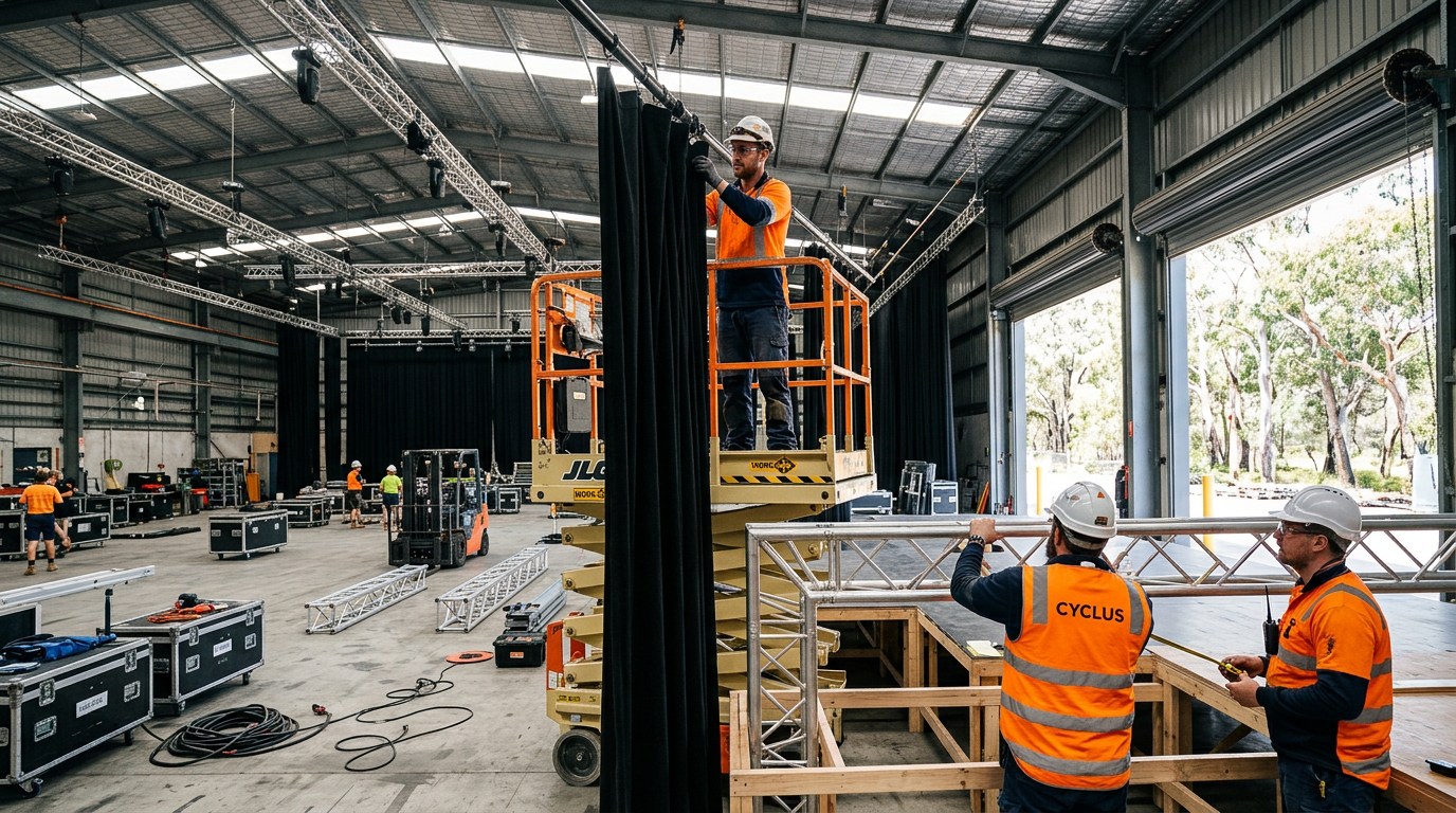 Master Drape Installation: Step-by-Step Guide for Event Organisers