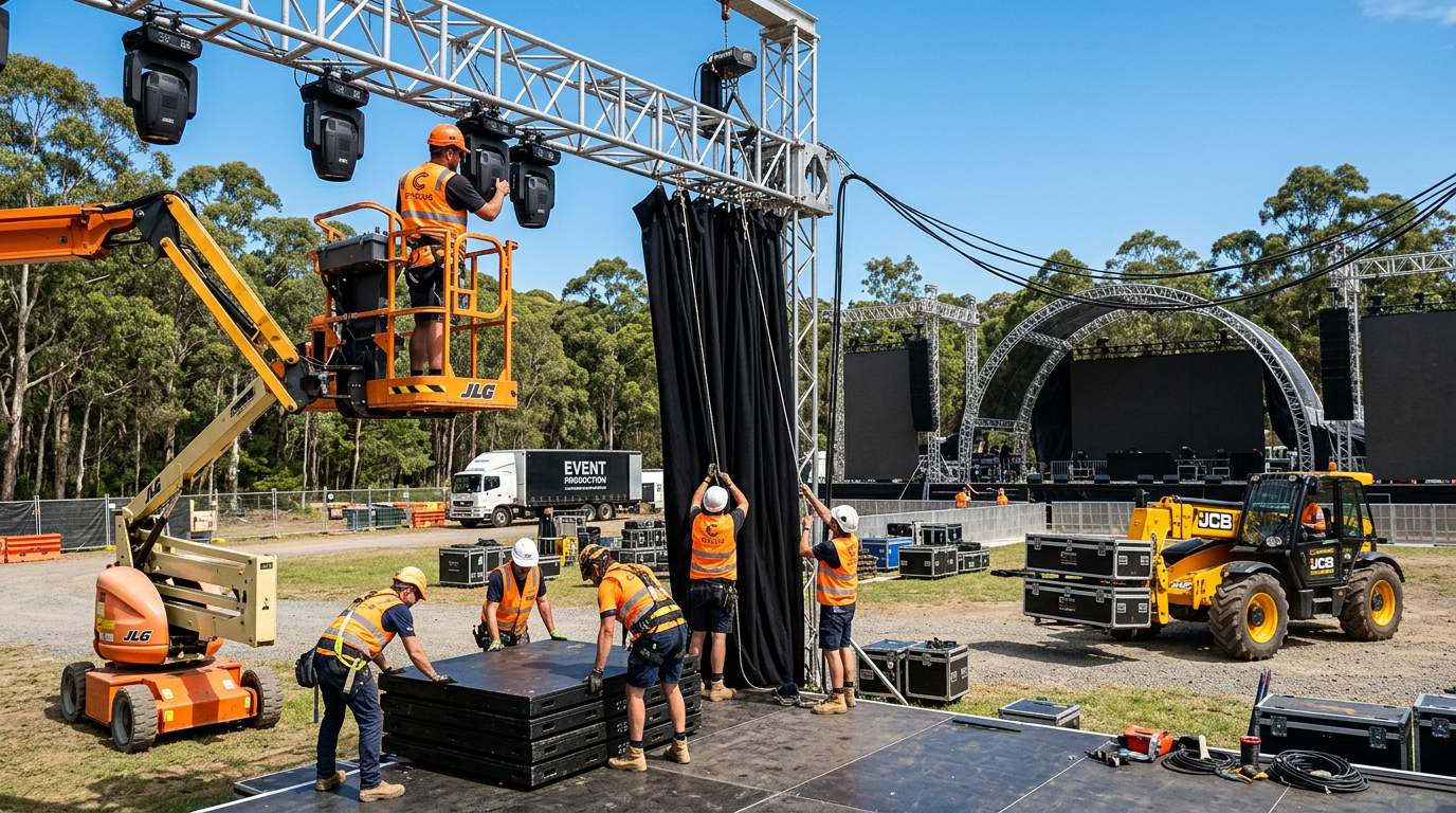 Hire a Perth WA Short Notice Stagehand: A Step-by-Step Guide