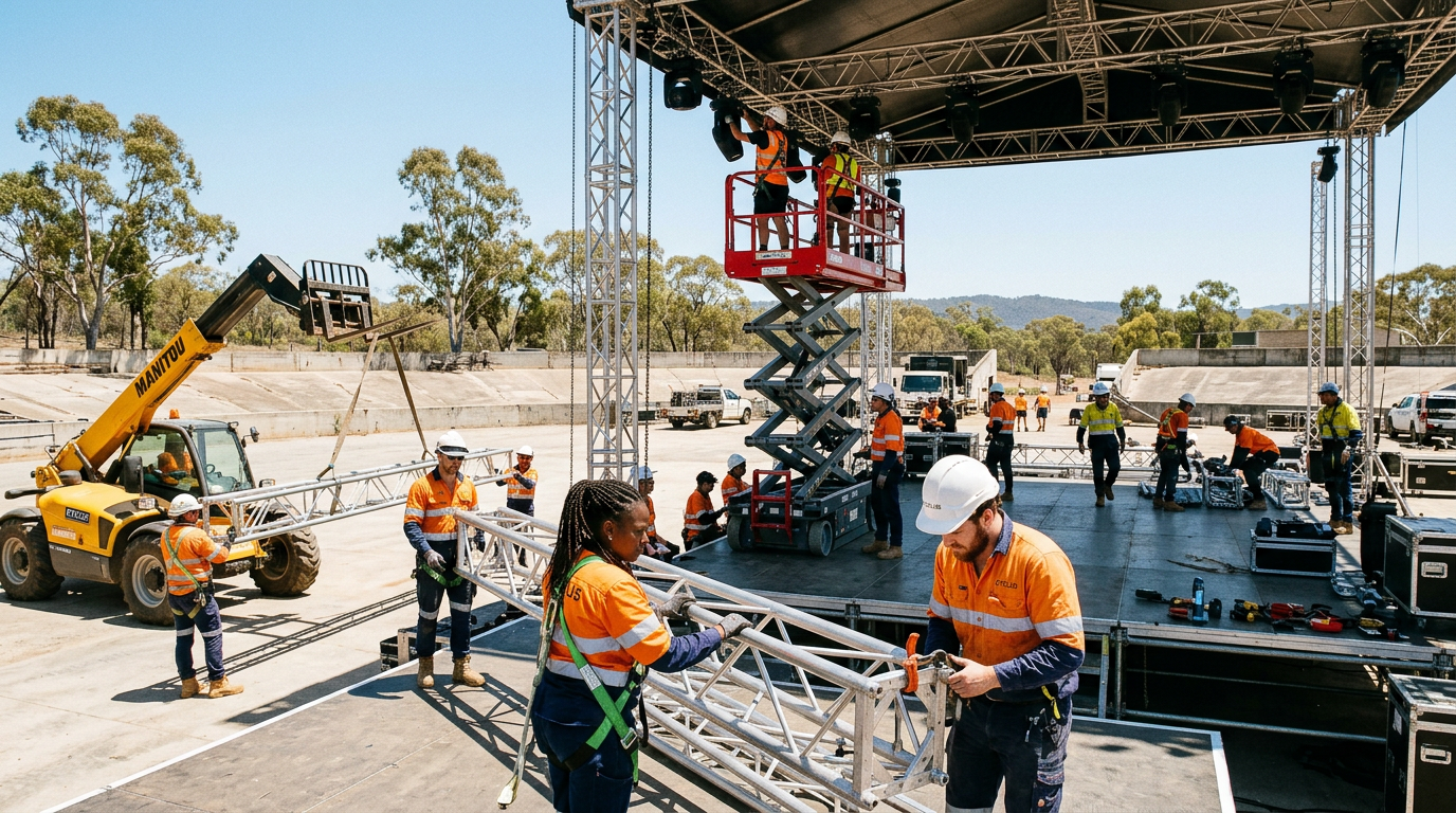 Secure a Short Notice Event Setup Crew in Australia: 4 Steps