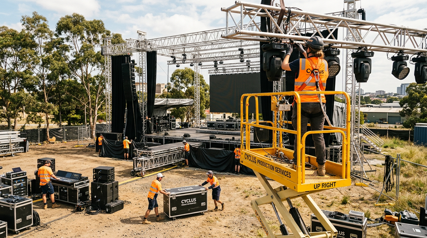 Secure Your Stage Crew This Week Across Nationwide Australia