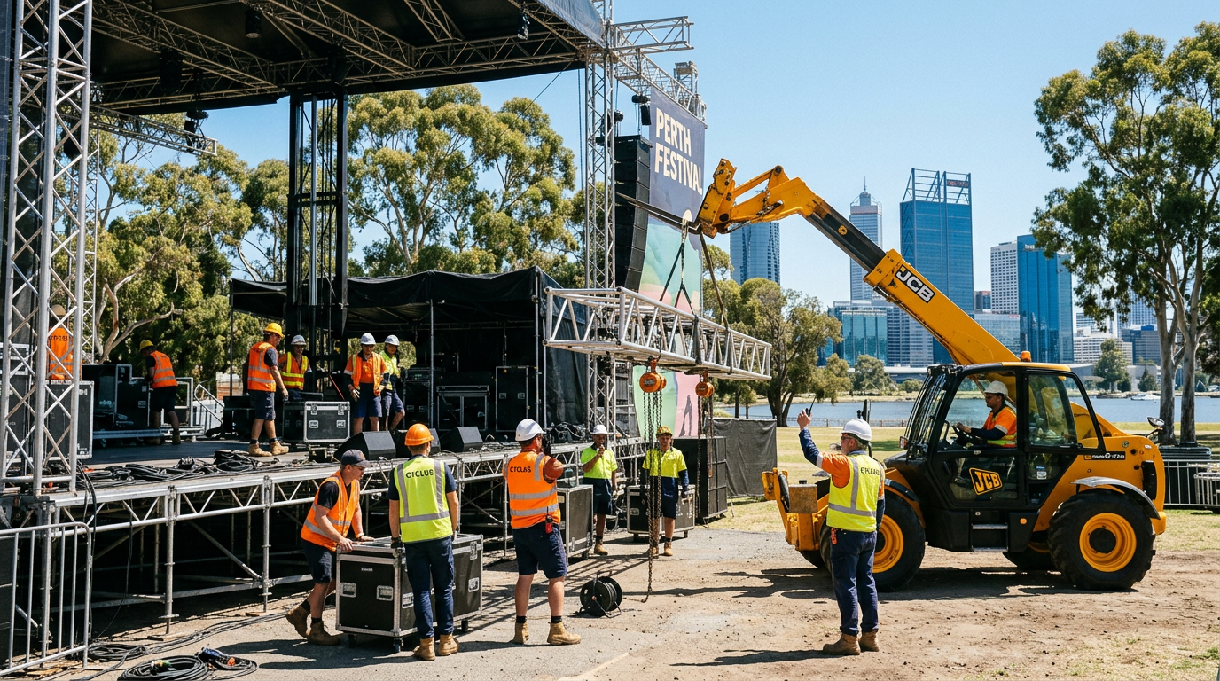 What is an Event Dismantle Crew Company in Perth?