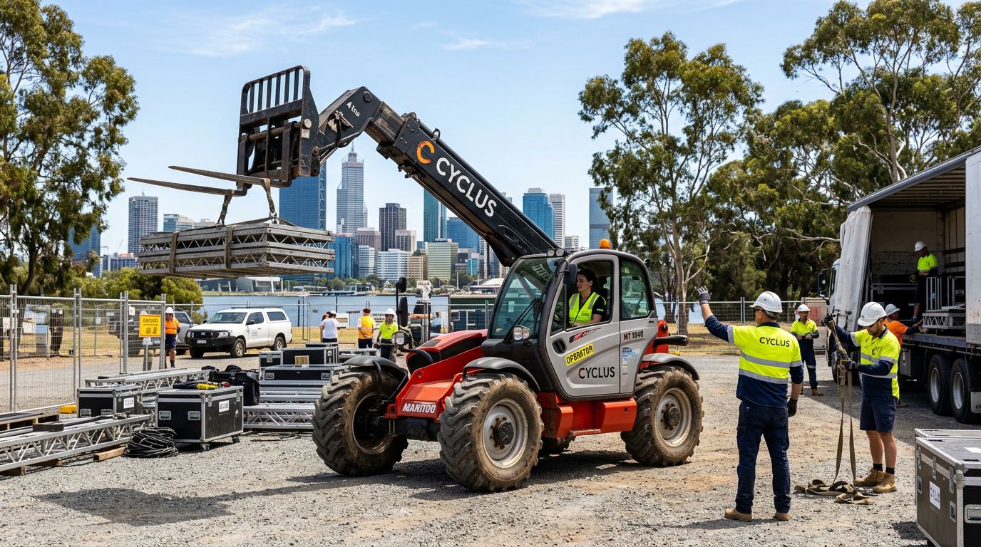 What to Look for in Telehandler Operators for Event Bump Outs in Australia