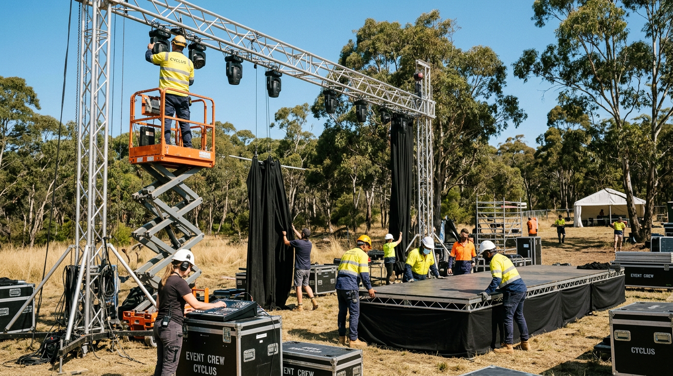 Why Partnering with an Event Crew Hire Company Eases Your Stress