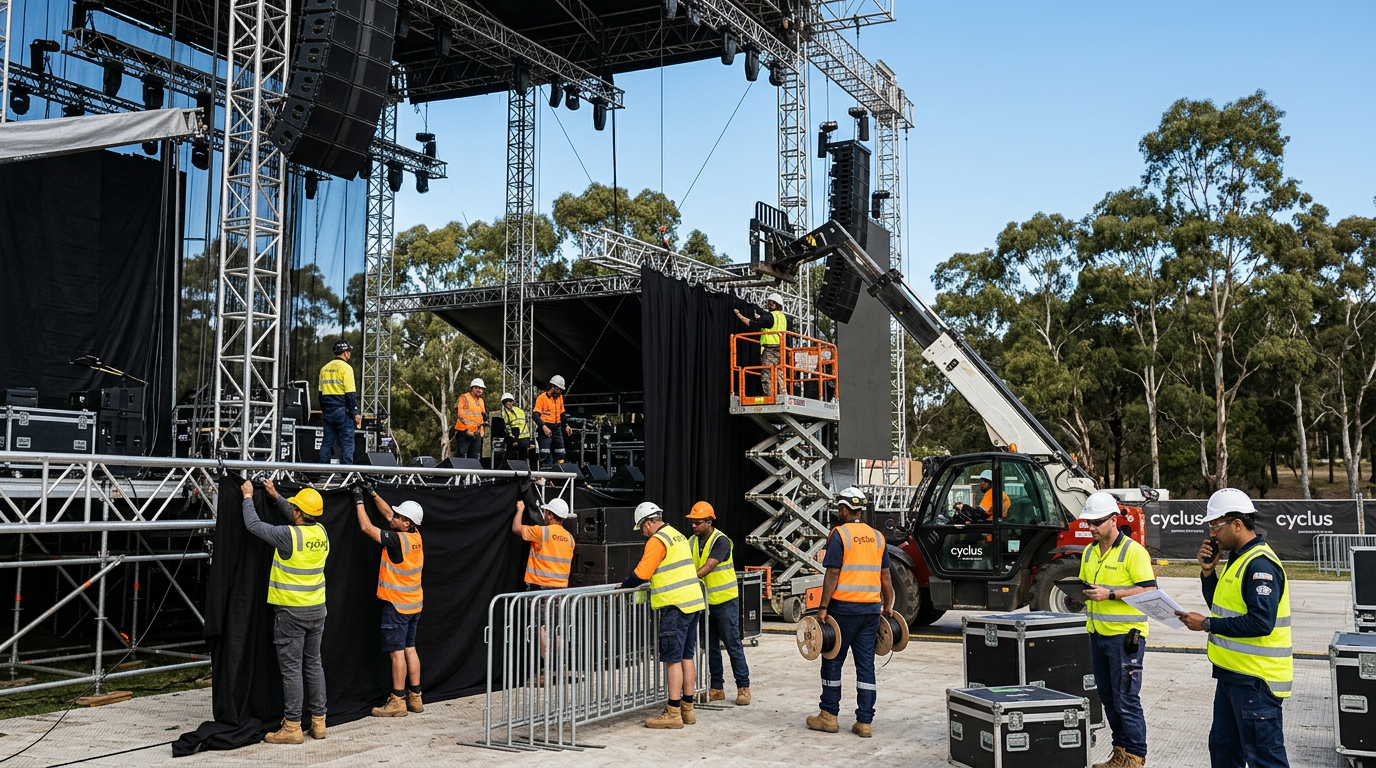 4 Best Practices for Perth WA Complex Event Crew Hire