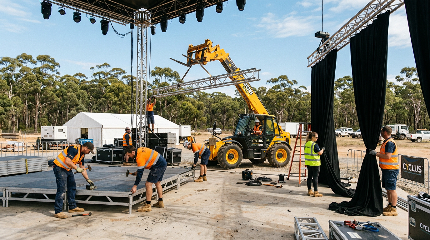 5 Best Practices for Hiring Festival Live Event Crew in Western Australia
