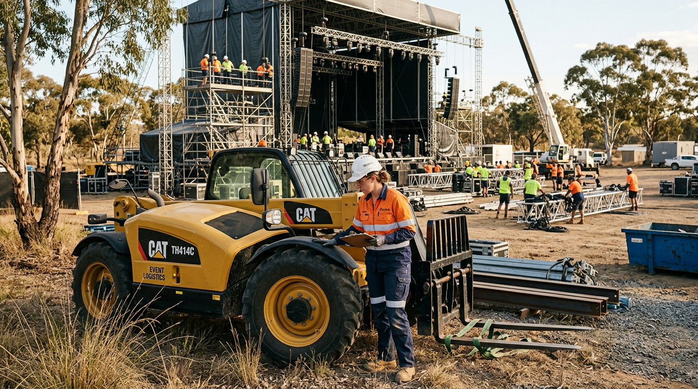 Best Practices for Forklift Operators During Event Bump-Ins and Load-Outs