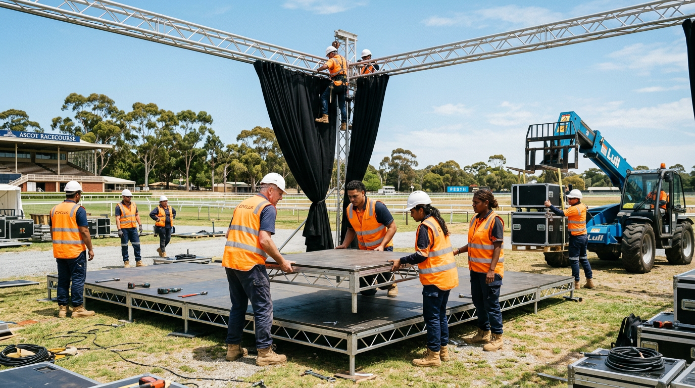 Best Practices for Hiring a Racecourse Event Setup Crew in Perth