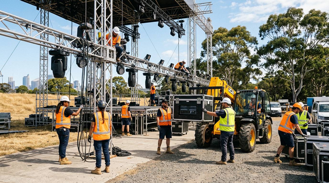 Best Practices for Hiring an Insured Event Install Crew