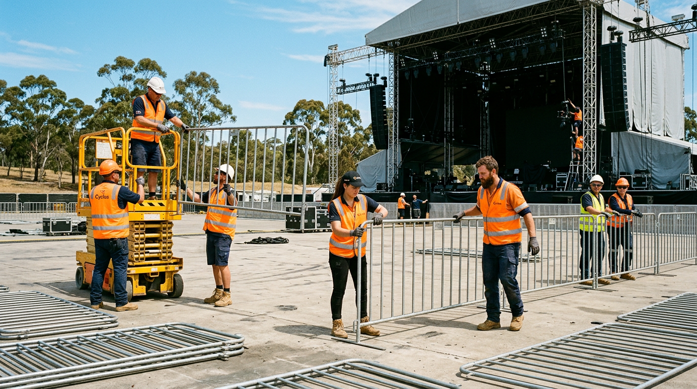 Install WA Crowd Barriers: A Step-by-Step Guide for Event Organizers