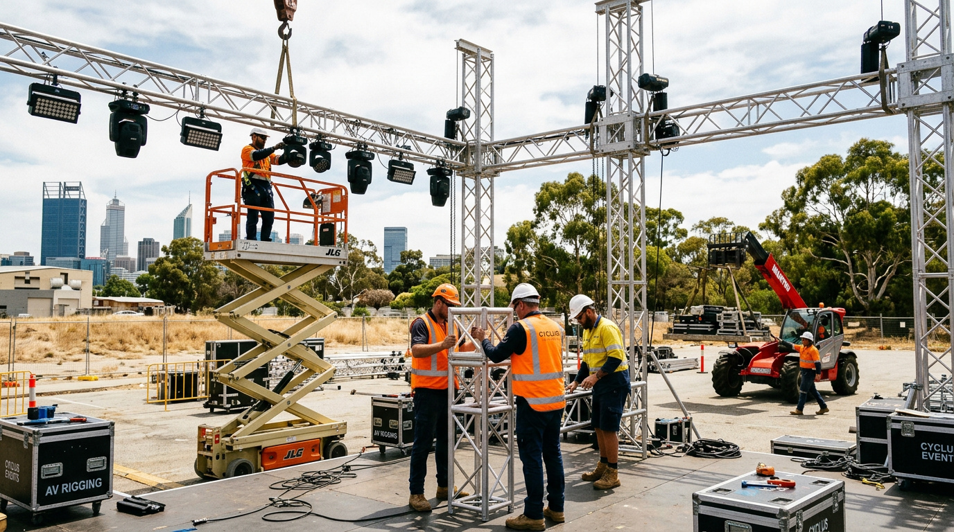 Master Brand Activation Stage Rigging in Perth: A Step-by-Step Guide