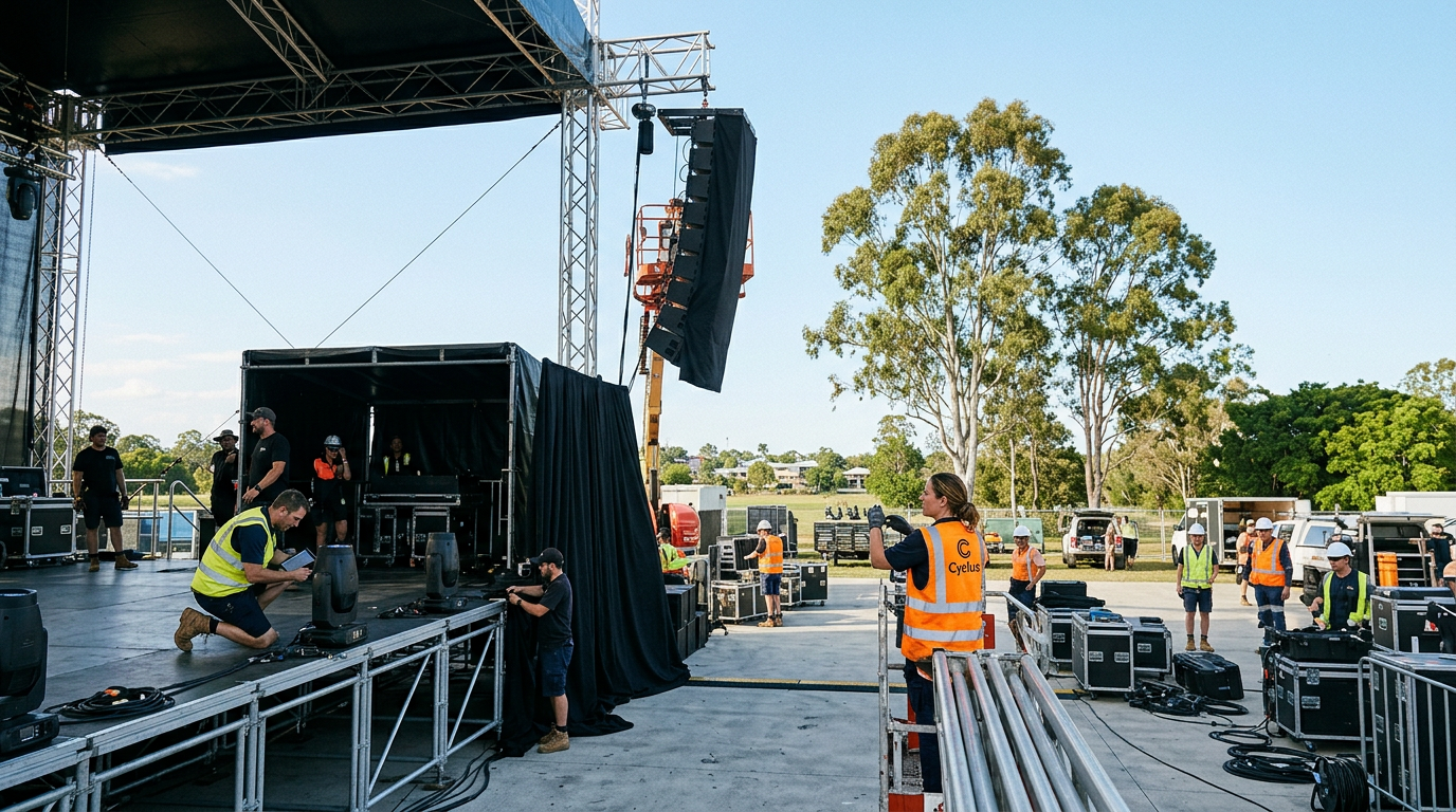 Why Event Organizers Need a Reliable Rigging Install Specialist in Brisbane