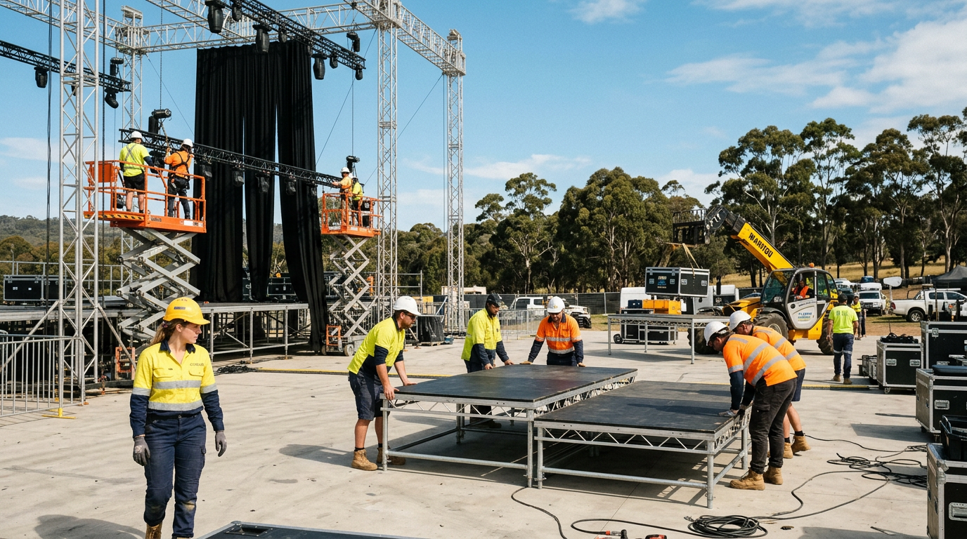 4 Best Practices for WA Temporary Event Structure Crew Engagement
