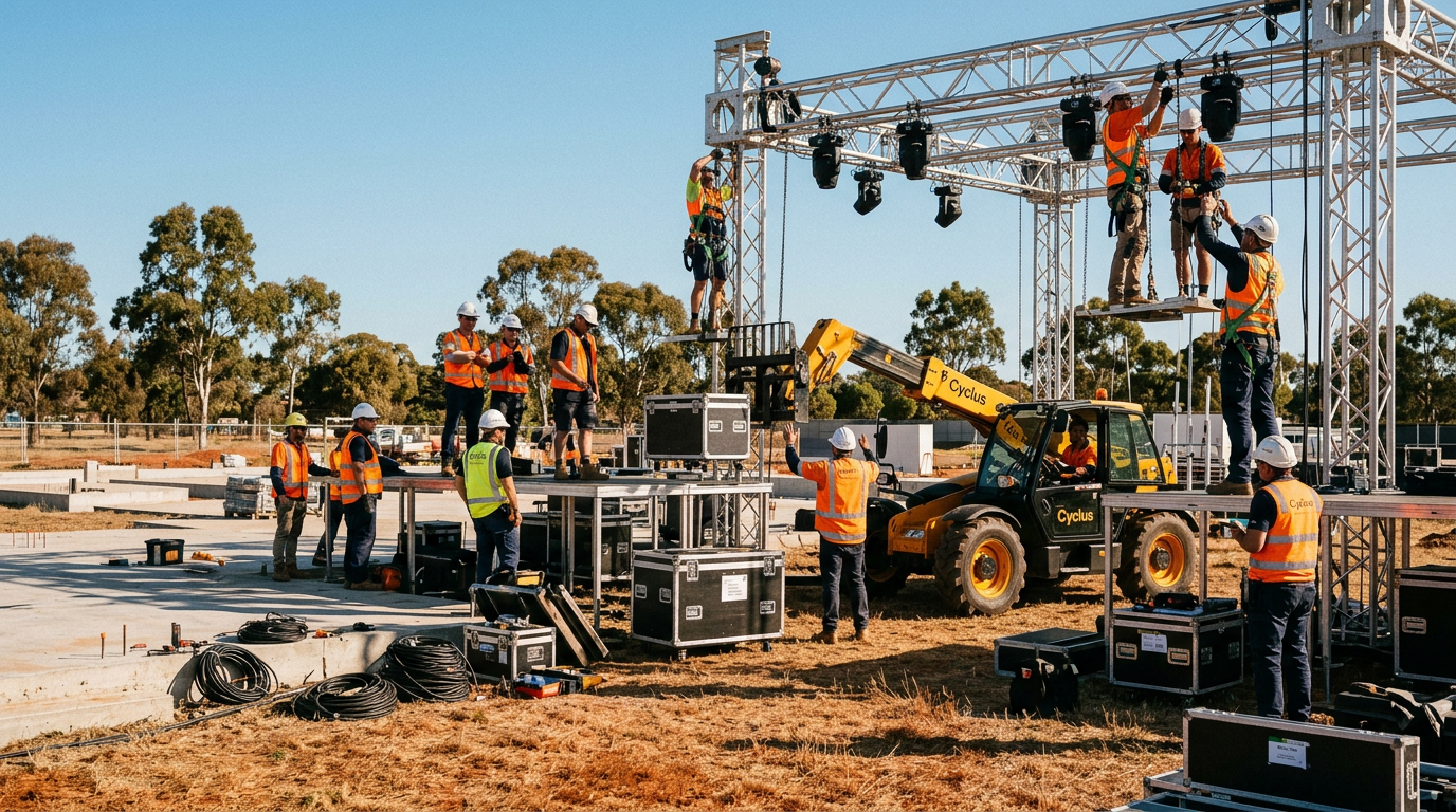5 Steps to Book a Reliable Event Build Coordination Company in WA