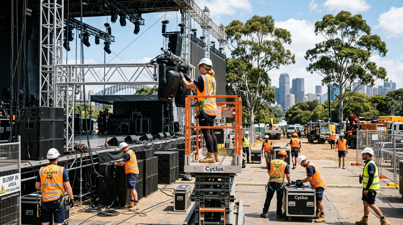 Best Practices for Effective Showground Crew Hire in Events