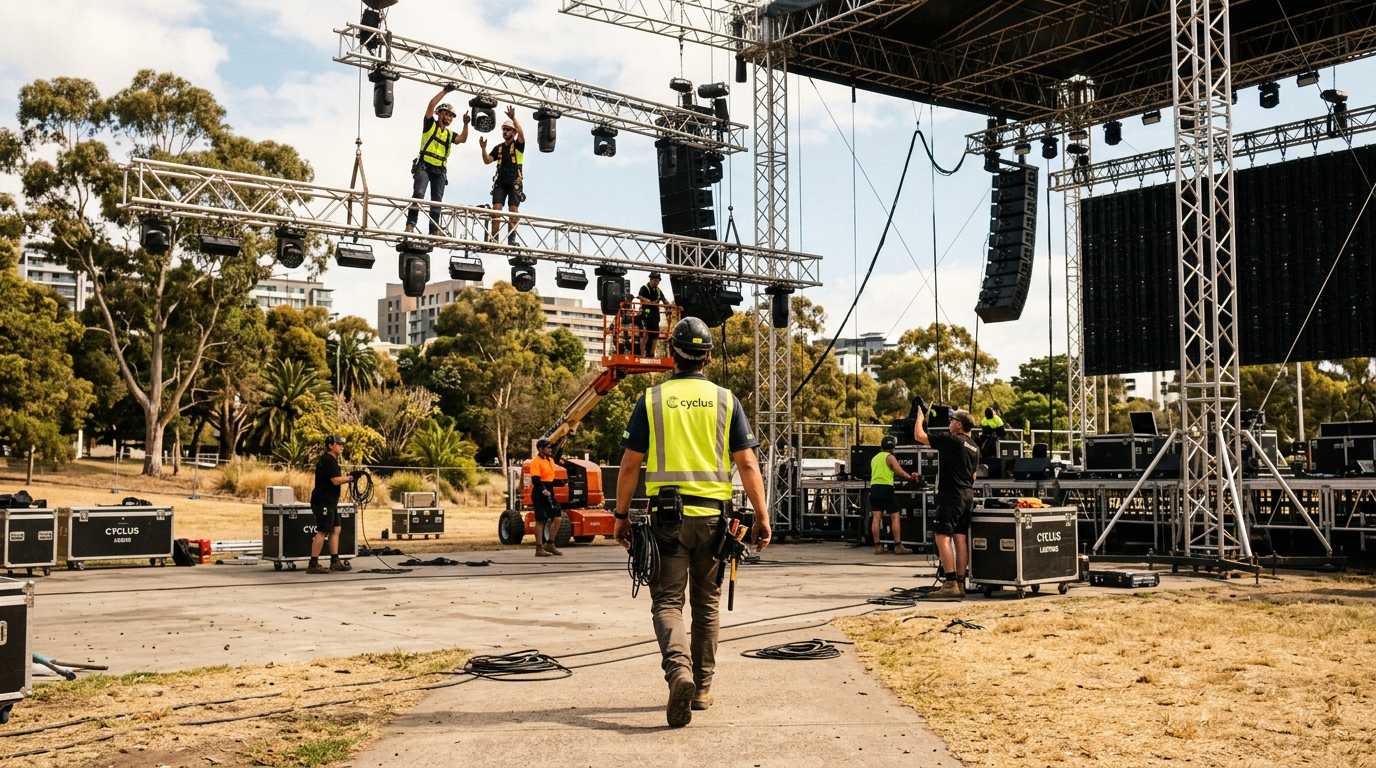 Best Practices for Stadium Event Concert Rigging Success