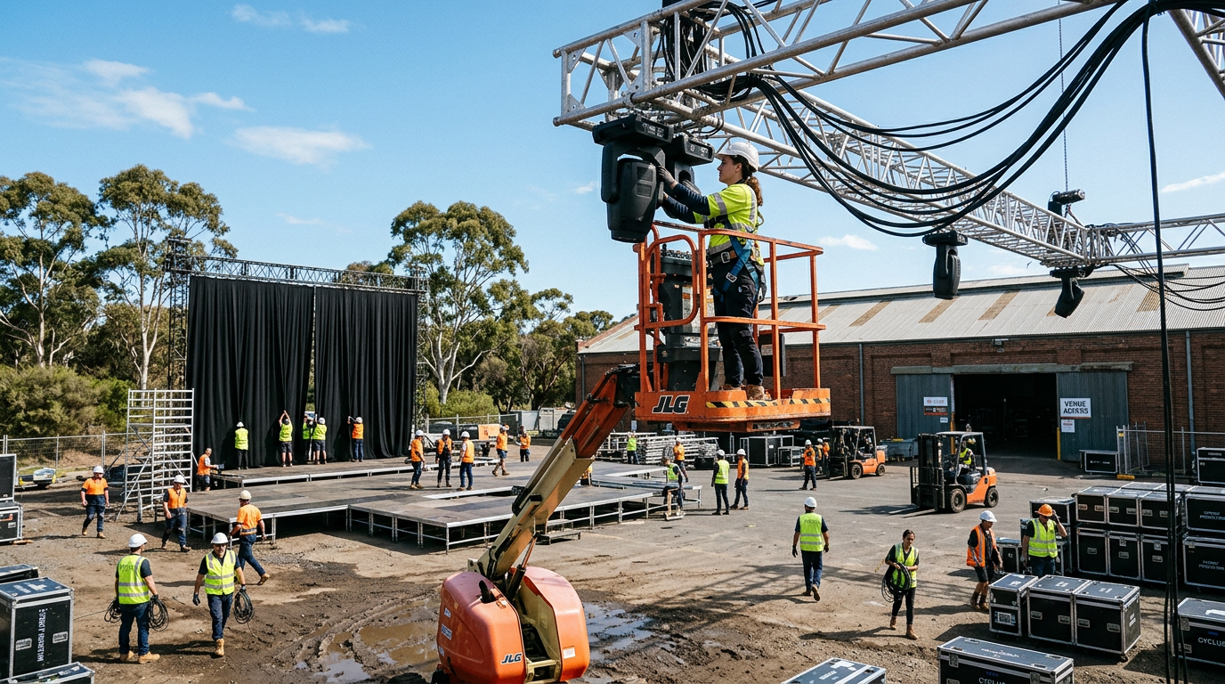 Comparing Site Build Crew Rates and Traditional Labor Costs for Events