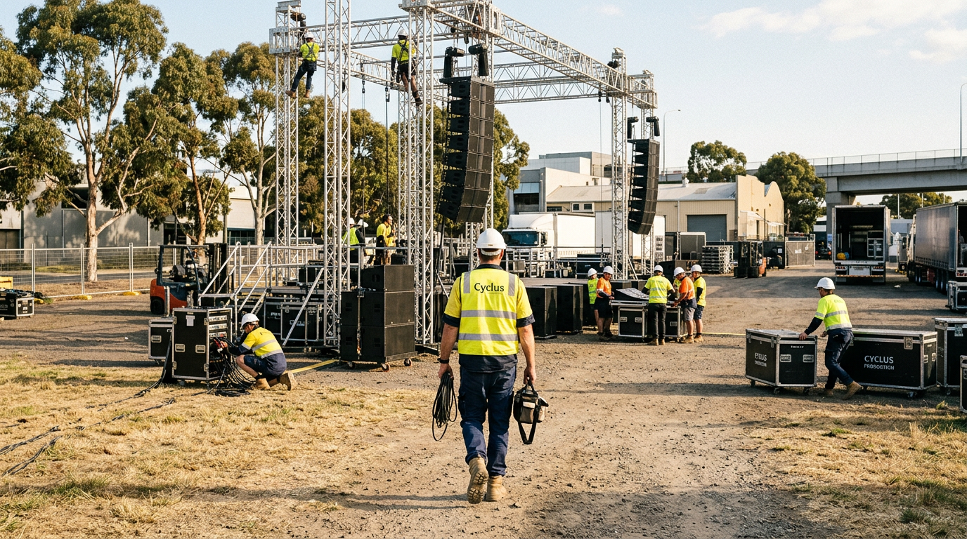 Master Crew Management for Tight Turnaround Loads in Events