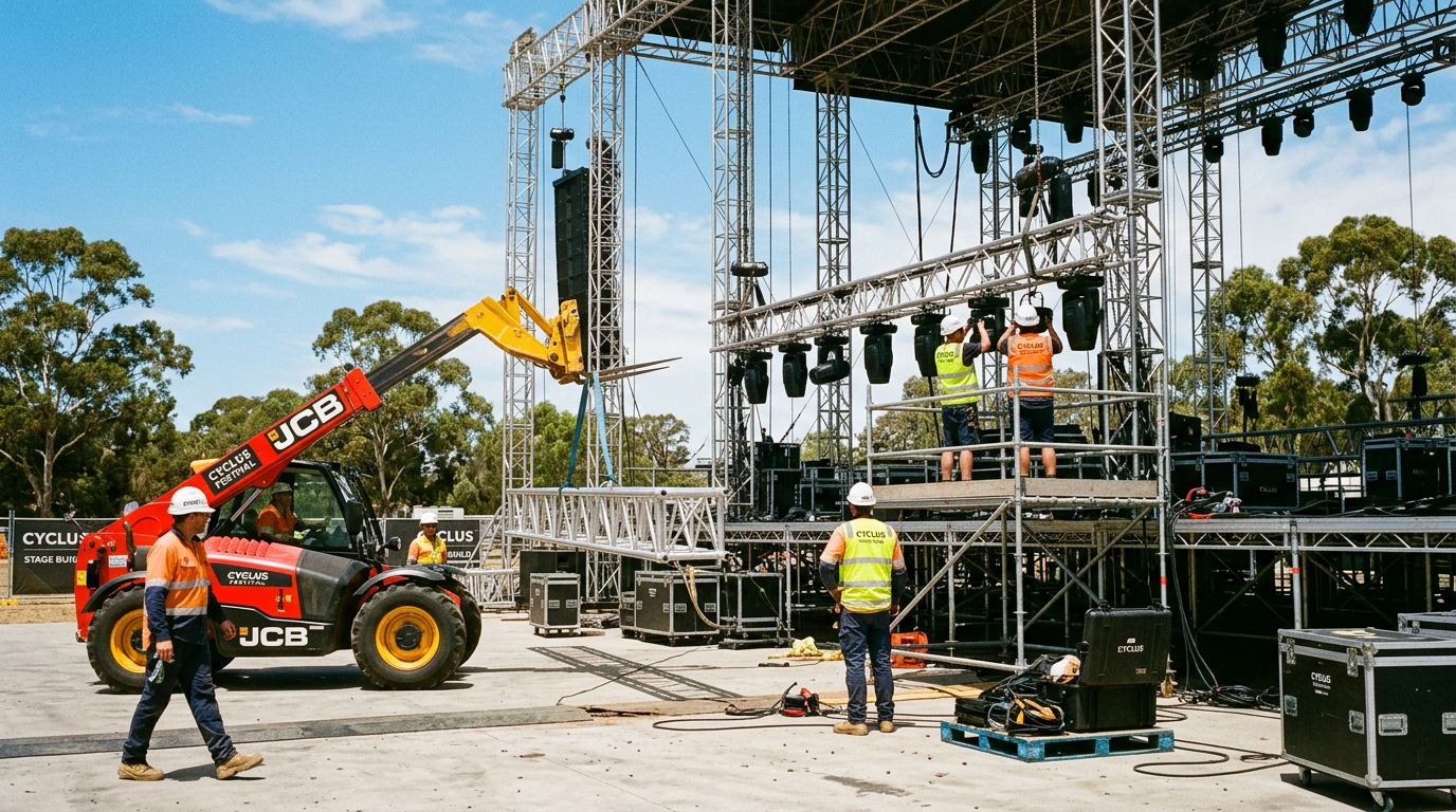 Why You Need a Reliable Festival Site Build Specialist in Perth